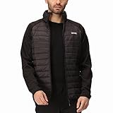 Regatta Herren Jacke Outdoorjacke Clumber IV Hybrid, Farbe:Schwarz, Artikel:-800 black, Größe:L