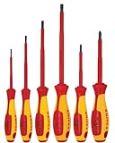 6-teiliges Schraubendreher-Set, 1000 V isoliert