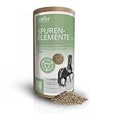 STRÖH Spurenelemente Pro Pellets Pferd (1,2 kg) • Zink, Mangan, Eisen, Kupfer, Selen, Jod und Cobalt für Pferde • Kräuter für Pferde • Premium Mineralfutter