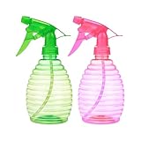 Pflanzen-Sprühflasche, 500 ml, Wassersprühflasche für Pflanzen, Handdrucktopf, 2 Stück, auslaufsichere Bewässerung für Zuhause, Außenreinigung, Bonsai, Garten, Terrasse