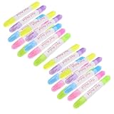 EXQUIMEUBLE 20Stücke Nagellack Korrekturstifte Nachfüllbare Nagelreiniger für Damen für Präzise Nagelkantenkorrektur und Nagellackentfernung Ergonomische Baumwollspitzen Langlebig