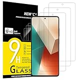 NEW'C 3 Stück für Xiaomi Redmi Note 13 5G/4G für Panzerglas, Frei von Kratzern, 9H Härte, HD Displayschutzfolie, 0.33mm Ultra-klar, Ultrabeständig