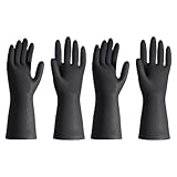 jojnsha Hochfeste Gummihandschuhe Mit Atmungsaktiver Innenseite Für Die Reinigung Zu Hause Und Outdoor Aktivitäten. Outdoor Aktivitätshandschuhe