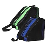 VICASKY 2 Stück Schlittschuhtaschen Für Rollschuhe, Quad, Inline-Schlittschuhe, Zubehör, Schlittschuhtaschen, Rucksack Mit Schultergurt Und Tragegriff Oben Für Kinder