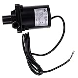 MAGICLULU Aquariumwasserpumpenzubehör Wasserpumpe 6-12v Wasserpumpe Aquarium Aquarienwasserpumpe Black