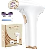 Haarlosy IPL Geräte Haarentfernung Laser - Schmerzfreie Haarentfernungsgerät mit 3 Erweiterte Funktionen HR/SC/RA,9 Energiestufen,999,900 Lichtimpulse für Männer,Frauen,Ideal für Gesicht,Bikini,Körper
