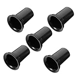 Gatuida 5 Stück Teiliges Kunststoff Subwoofer Bassreflexrohr Lautsprecheranschlussrohr Poliert Geräuschreduzierend Bassverstärkend Langlebig Ersatz für Lautsprecherboxen