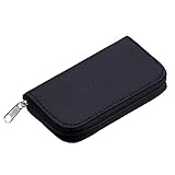 Fuhjythy 22 Schwarze Speicherkarte Tragetasche