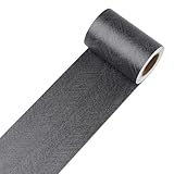 Decotalk Tapetenbordüre Selbstklebende Holzoptik Bordüre Schwarz 7.6X1500cm Tapetenbordüre Selbstklebend Für Spiegelrand Reparatur Klebeband Holztapete Tapeten Bordüre Für Diy Dekoration Wasserdich