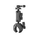 SYACHI Action Kamera Stange Halterung für GoPro Hero 13 12 11 Insta360 X5 X4 X3 DJI Osmo, Motorrad Spiegel Fahrrad Lenker Halter mit 360° Kugelköpfe 1/4–20 Gewinde und Aktion Cam Adapter