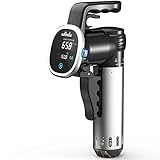 Sous Vide, Wancle Sous Vide Garer Sous Vide Stick 25-99,9°C Temperatur (± 0,1 ° C) Präzisionskochtopf Immersion Zirkulator für perfektes Garen Sous-Vide 220V