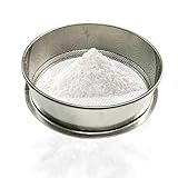 2 x Metall-Gartensieb, 20 cm/30 cm, feinmaschiges Metallsieb für Erde und Kompost, Gartensiebdraht mit verdicktem Ring, Erdsieb, Siebsteine, grober Sand