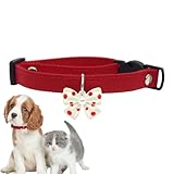 Fliege-Hundehalsband, Fliege-Halsband für Hunde - Verstellbares Hundehalsband mit Schleife - Weiches Kätzchenhalsband mit Fliege, Hunde-Sicherheitshalsband für große Hunde, Haustiere