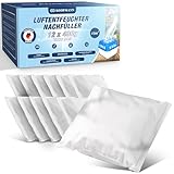 Koopmann® 12x Luftentfeuchter Granulat 400g Nachfüllbeutel Set - Nachfüllpack für alle Luftentfeuchter Entfeuchter - Nachfüll-Beutel für Bad & Küche - Schutz gegen Schimmel & Gerüche