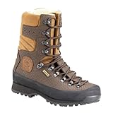 DIOTTO Canadian S Jagd- und Trekkingstiefel, wasserdicht, Windtex-Membran, Naturleder, Bergsohle, braun, 41 EU