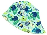 Kleine Könige Sonnenhut Sommer Mütze Baby Jungen · Modell Elefant Elefantenparty türkis · Ökotex 100 Zertifiziert · Größe 110/116
