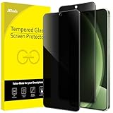JETech Sichtschutz für Samsung Galaxy New phone+ / New phone Plus 5G, Anti-Spähen Gehärtetes Glas Schutzfolie, Fingerabdruck ID Kompatibel, 2 Stück