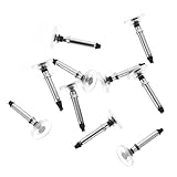 PartyKindom 10 Stück Teiliges Ersatzspitzen Kapazitive Touchscreen stifte Stabile Metall mesh Fasern Präzise Verschleißfest Installieren Kompatibel mit Handy Tablet Smartphone eingabestiften