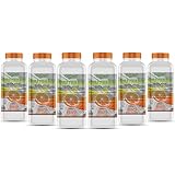 GiDeli bioethanol 6 x 1l Orangenduft 96,6% Ethanol für Innen & Außenkamine Rauch und Rußfrei - Aus Mais & Zuckerrüben