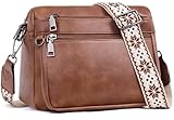 MUIIKOLA umhängetasche damen，umhängetasche damen mittelgroß tasche damen umhängetasche，umhängetasche damen leder，Weich Breiter Gurt
