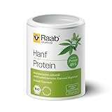 Raab Vitalfood Bio Hanfprotein-Pulver, vegan, gute Bioverfügbarkeit, Protein-Pulver mit 49% pflanzlichem Protein und Omega-3-Fettsäuren, Eiweiß-Pulver, Hanf-Mehl 1er Pack (1 x 125 g)