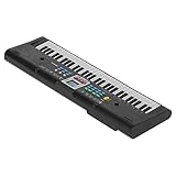 Generic 61-Tasten-Mini-E-Piano, Schwarz, Multifunktionales Studiospielzeug für Kinderanfänger mit Mikrofon, Tragbare Tastatur für Kinder über Drei Jahre, Zwei Magnetische Lautsprecher
