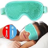 Vidaprime Augenmaske Kühlend - Eye Mask for Sleeping Kühlende Augenmaske Gel Mask for the Face, Augen Kühlpads Reusable Against Dry Eyes and Dark Circles - Sleep Masks - Augenmaske Schlafmasken