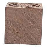 MUELODSIC Holz Diffuser Würfel Duftspender für Ätherische Öle Handgefertigter Aromatherapie Duftblock Dekorativer und Auto Innenraum Diffuser Vielseitig Einsetzbar Natürliche Holzoptik