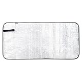 Tatonka Sitzkissen Alu Seat Mat 45 x 90 cm - Faltbare Sitzunterlage mit Aluminium-Oberfläche für warme Sitzgelegenheiten beim Wandern, Trekking, Camping oder Spazierengehen