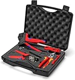 KNIPEX Werkzeugkoffer für Photovoltaik für Solar-Steckverbinder MC4 (Multi-Contact) 7-teilig, 97 91 04 V01