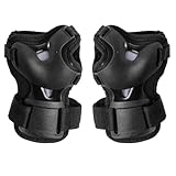 Rollerblade Unisex – Erwachsene Skate Gear Handgelenkschutz, Schwarz, L