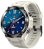 findtime GPS Smartwatch Militär Uhr Herren Armbanduhr 1,32 Zoll IP68 Wasserdicht Sportuhren Outdoor Tactical Watch Military Smartwatches Schwarz Fitnessuhr mit Schrittzähler
