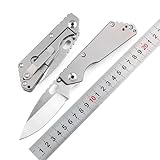 Klappmesser hochwertige tragbar Titan taschenmesser Premium aus stahl Outdoor edc messer survival Tanto multi Jagdmesser scharfes einhandmesser klein/clip
