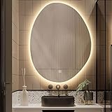 Intelligenter Anti-Beschlag-Spiegel mit Hintergrundbeleuchtung und Touch-Schalter für moderne Badezimmerdekoration