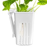 Generico Pflanzgefäße – Dekorativer schwimmender Topf, Pflanzenständer für Aquarium | Multifunktionale Wasserpflanzen-Welle für Panzer, kreative Terrarienstütze für L'u