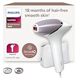 Philips Lumea IPL Haarentfernungsgerät 8000 Series – Haarentfernungsgerät mit SenseIQ Technologie, 2 Aufsätze für Körper und Gesicht (Modell BRI944/00)
