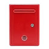 Briefkasten Postkasten Malbuch Kunststoff mit wasserdichtem Reißverschluss Deko für Wandmontage viele Farben wählbar 6YX83 (Farbe: )