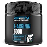 L-Arginin - 380 vegane Kapseln - 6000 mg pflanzliches L-Arginin HCL pro Tagesportion (= 4980 mg reines Arginin) - Reine Aminosäure - Hochdosiert