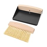 ABOOFAN Mini Tischbesen Und Kehrschaufel Set Praktisches Reinigungsset Für Den Desktop Kompaktes Handfeger Und Schaufel Set Ideal Für Die Tägliche Reinigung Von Tisch Und