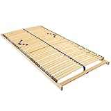 BeCo Lattenrost Blue Royal NV / 100 x 200 cm / 42 Leisten/Blauer Engel/komplett montiert/Nicht verstellbar