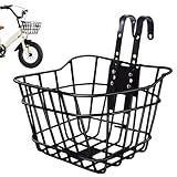 Fahrrad Frontkorb | Großer Kapazität Frontmontage Fahrradkorb Zubehör,Aufbewahrungsträger für Outdoor Bergfahren Scooter Kinder Frauen Erwachsene