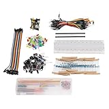 Elektronik-Komponenten-Set, Lustiges Sortiment mit 400 Komponenten für R3, STM32, ABS-Klarsichtverpackung
