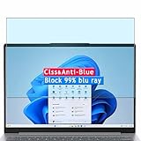 Vaxson Anti Blaulicht 9H Härte Glas Folie, kompatibel mit Lenovo ThinkBook 16 Gen 8 16' Laptop Sichtbarer Bereich, gehärtetem Glas Schutzfolie Displayschutzfolie