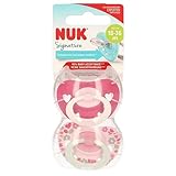 NUK Signature Schnuller Größe 3 18-36 Moante, 2er