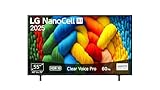 LG 55NANO80A6B TV 55 Zoll (139 cm) 4K NanoCell AI TV (α7 Gen8 4K AI Prozessor, webOS 25, 60Hz) [Modelljahr 2025]