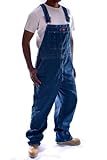 Dickies, Herren, Dickies Denim-Latzhose in Washed-Optik, STONEWASHED INDIGOBLAU, 36W / 30L