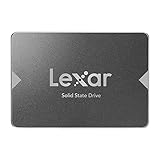 Lexar NS100 2,5' SATA III (6Gb/s) Interne SSD 512GB, Solid-State-Laufwerk, Bis zu 550 MB/s Lesen, für Laptop, Desktop-Computer/PC (LNS100-512AMZN)