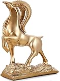 ZKSYLSM Argali Statue aus Kunstharz, kreative moderne Tierfigur, Skulptur, Dekoration, Zuhause, Büro, Hotel, Wohnzimmer, Tischdekoration
