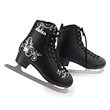 MTP-Racing Schlittschuhe Damen/Mädchen BAUD gefüttert schwarz 39 (41)