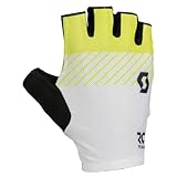 Scott RC Team Fahrrad Handschuhe kurz gelb/weiß 2025: Größe: XS (7)